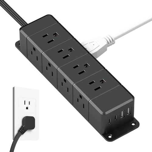 ANNQUAN 16-in-1 Flat Plug Power Strip