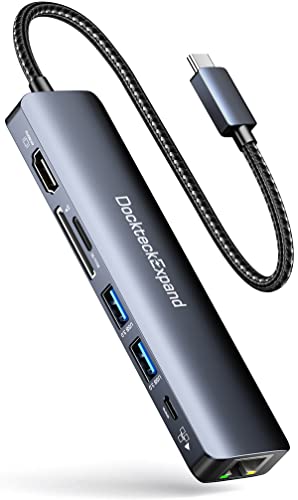 DockteckExpand 7‑in‑1 USB‑C Hub