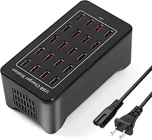 20 Port 100W(20A) Multiport USB Charging Station