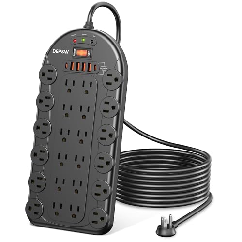 DEPOW 24-Outlet Power Strip (Budget Pick)
