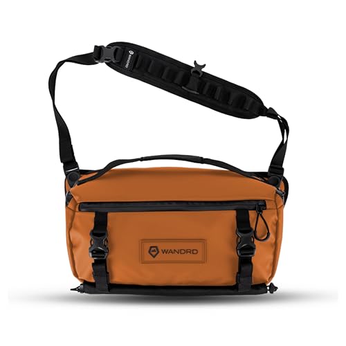 WANDRD ROGUE V1 9L Sling: Compact Camera Sling and Crossbody Bag with Fast Access, 3-Way Carry Lightweight Everyday Bag Great for Travel, Photography, and Daily Use (Sedona Orange)