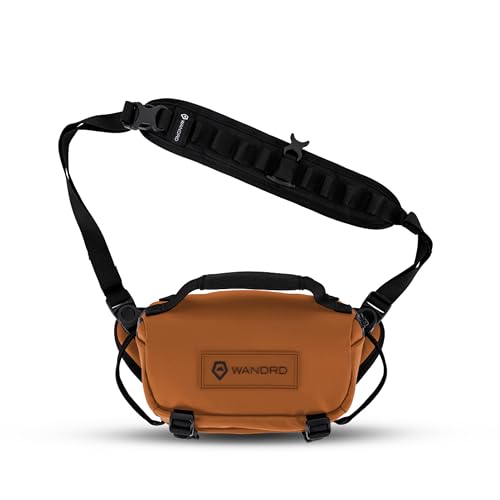 WANDRD ROGUE V1 3L Sling: Compact Camera Sling and Crossbody Bag with Fast Access, 3-Way Carry Lightweight Everyday Bag Great for Travel, Photography, and Daily Use (Sedona Orange)