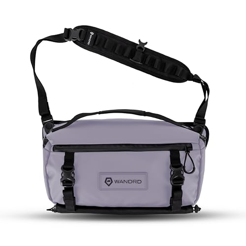 WANDRD ROGUE V1 9L Sling: Compact Camera Sling and Crossbody Bag with Fast Access, 3-Way Carry Lightweight Everyday Bag Great for Travel, Photography, and Daily Use (Uyuni Purple)