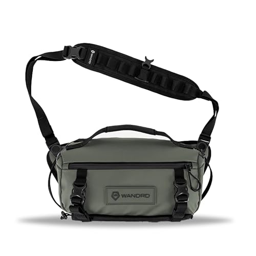 WANDRD ROGUE V1 6L Sling: Compact Camera Sling and Crossbody Bag with Fast Access, 3-Way Carry Lightweight Everyday Bag Great for Travel, Photography, and Daily Use (Wasatch Green)