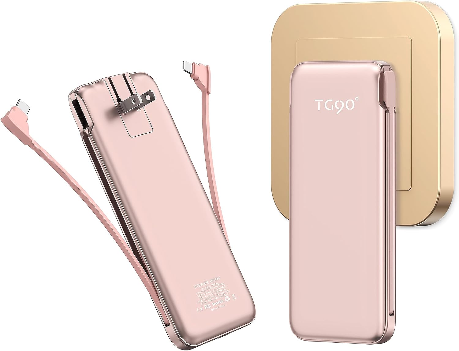 TG90 10000mAh w/ Built-in Plug