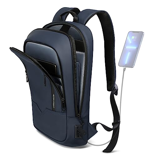 hk 15.6" Business Slim Backpack (Dark Blue)