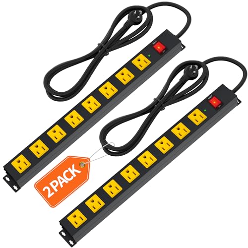 Plug'n 8 Outlet Long Power Strip