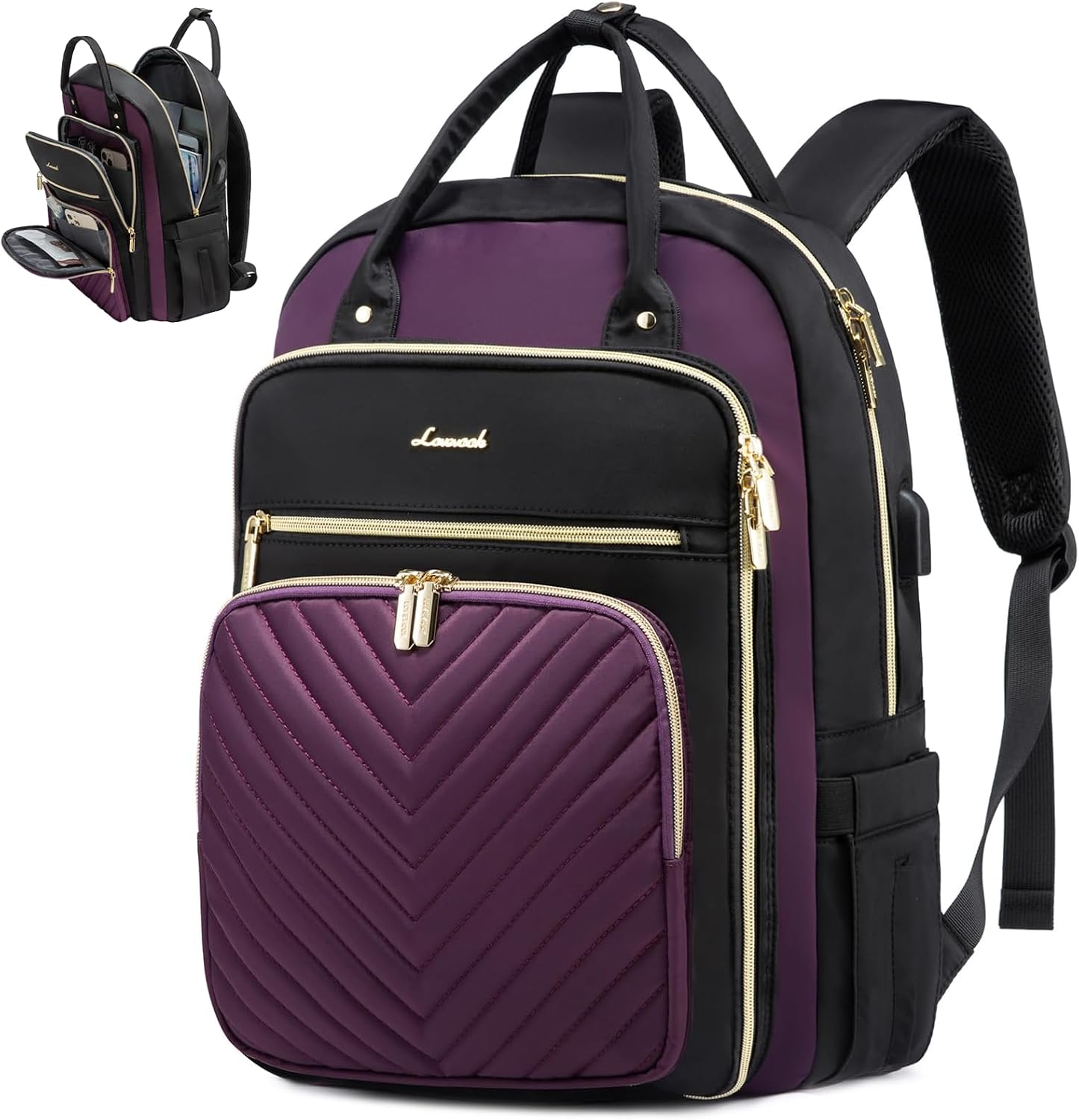 LOVEVOOK 17.3" Large Laptop Backpack