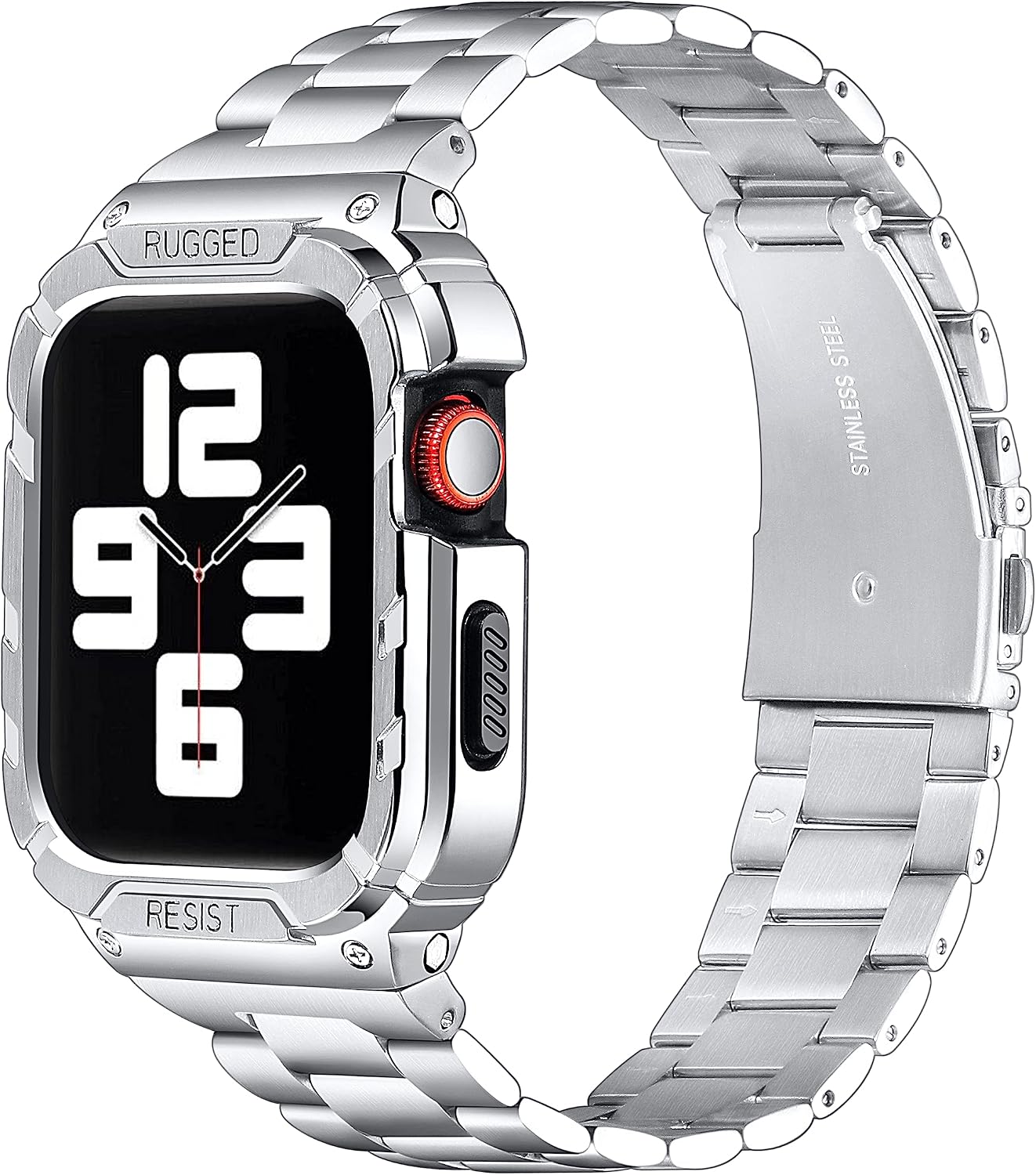 Libra Gemini Compatible for Apple Watch Band 49mm 46mm 45mm 44mm,Replacement Stainless Steel Metal iWatch Band for Apple Watch Series 9/8/7/6/5/4/3/2/1 Ultra SE