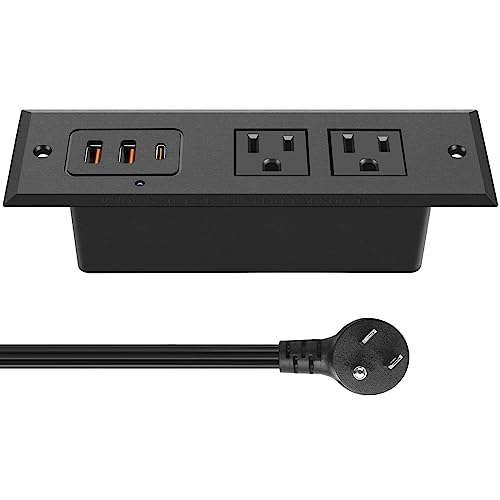 CCCEI Recessed Power Strip (6 FT)