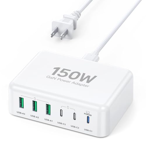 BREEKET 150W 6-Port GaN Charger