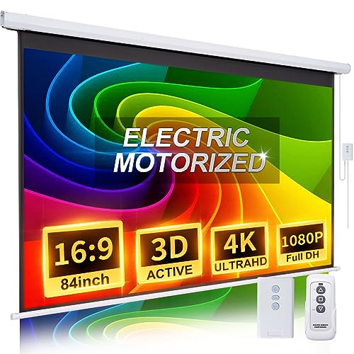 FRAYSCENT Motorized 84" Screen