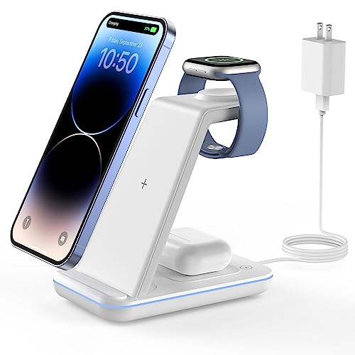 JoyGeek 3‑in‑1 Wireless Charger