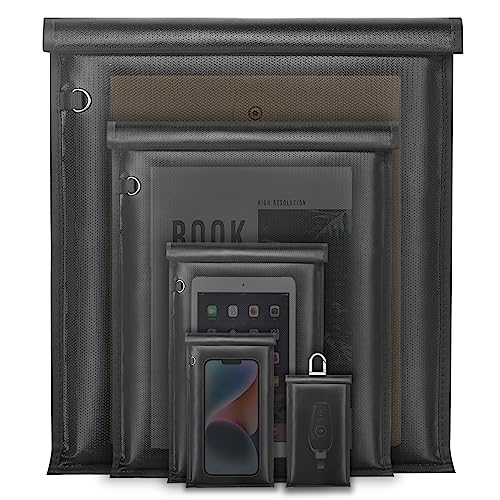yaokvide Large Faraday Bags - 5 Pack