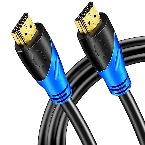 HDMI 150 FT Cable (HDMI 2.0,18Gbps) Ultra High Speed Gold Plated Connectors,Ethernet HDMI Cord, 4K@30HZ 2K 1080P 3D ARC Compatible with UHD TV Monitor Laptop Xbox PS4/PS5 ect(45m)