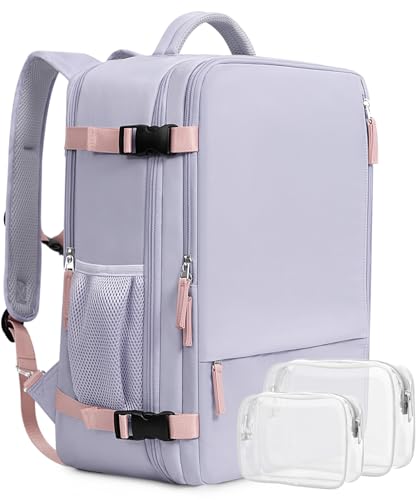 Beraliy Large Travel Backpack For Women, Airline Approved Carry On Backpack, Anti Theft Personal Item Backpack, Waterproof Bag, Casual Daypack Travel Essentials