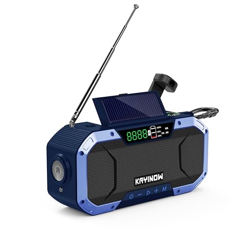 Hand Crank Emergency Weather Radio Solar Power