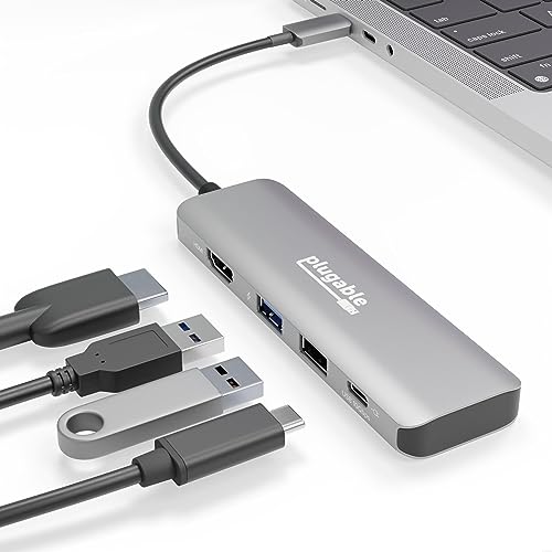 Plugable USB C 4-in-1 Hub