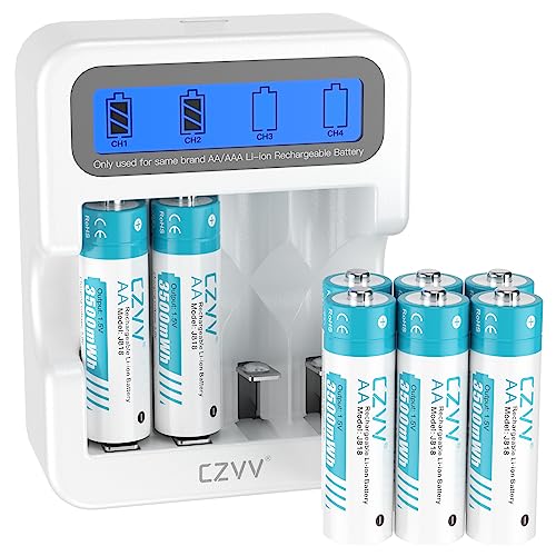 CZVV AA Rechargeable Combo (White)