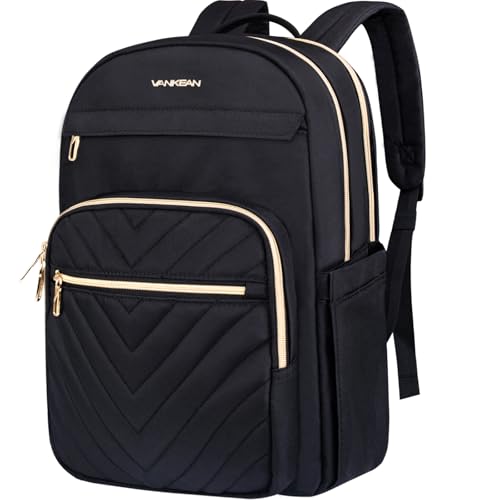VANKEAN 17.3" Laptop Backpack (Black)