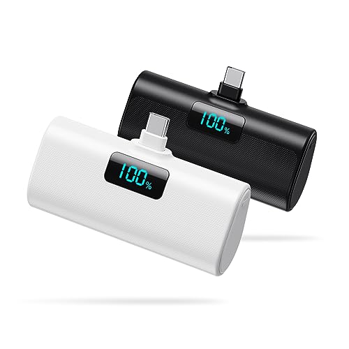 HETP 5200mAh USB‑C Power Bank (2-Pack)