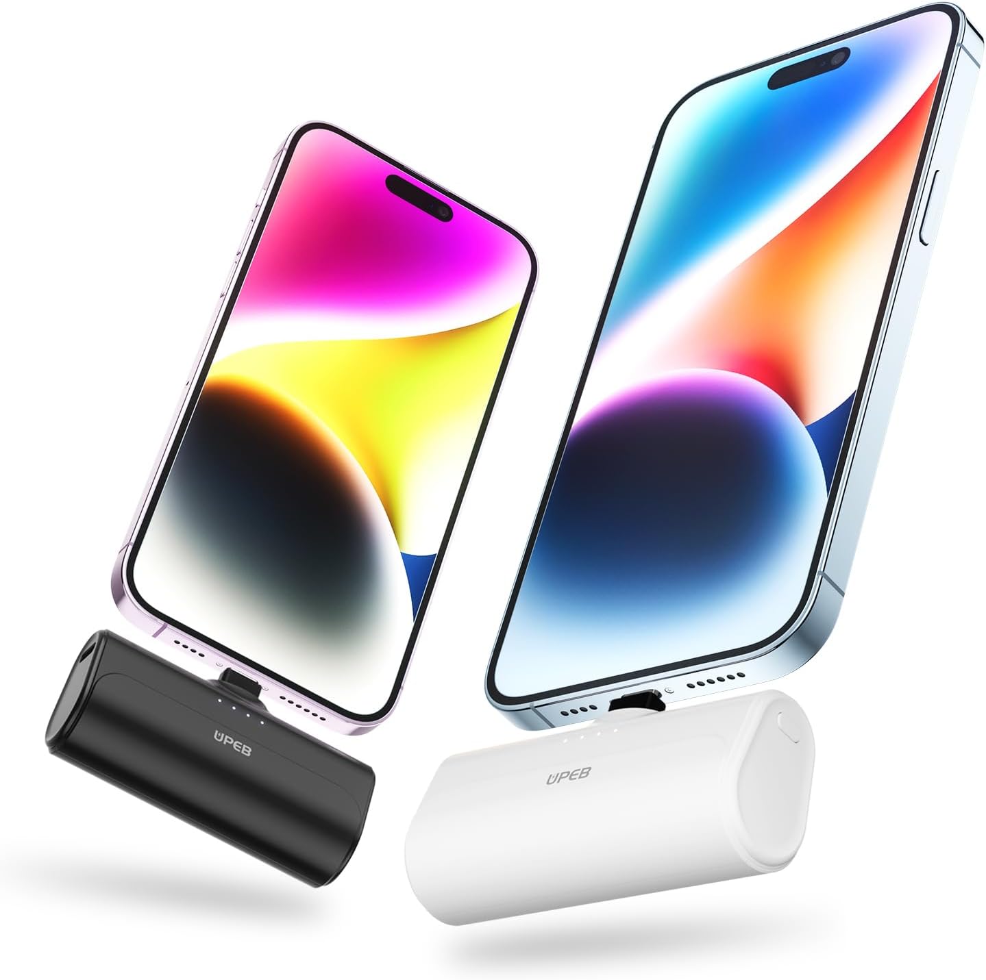 UPEB 5000mAh Built-in Cable (2-Pack)