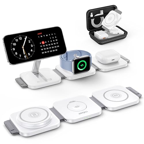JARGOU 3 in 1 Magnetic Charger