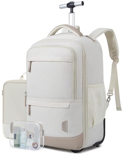 BAGSMART Rolling Backpack