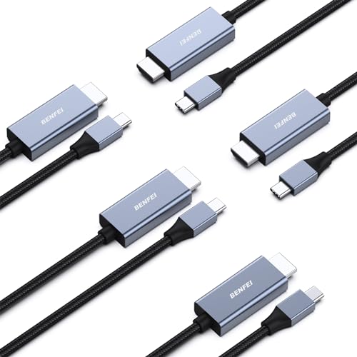 BENFEI 5 Pack USB C to HDMI