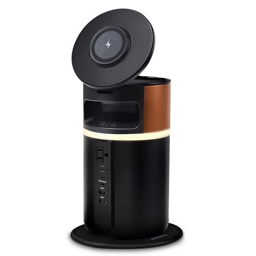 Duracell M250 Portable Charging Hub  250W Charger for Laptops & Tablets, Wireless Charging for Cell Phones & Earbuds  Light & Compact Power Bank Station w/ USB-C, USB-A & AC Ports, Charging Dock