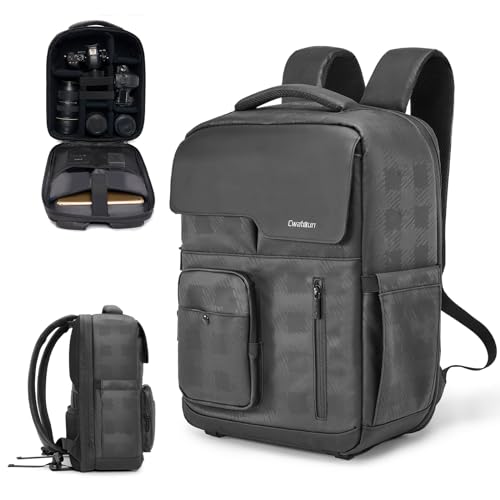 Cwatcun Waterproof Camera Backpack