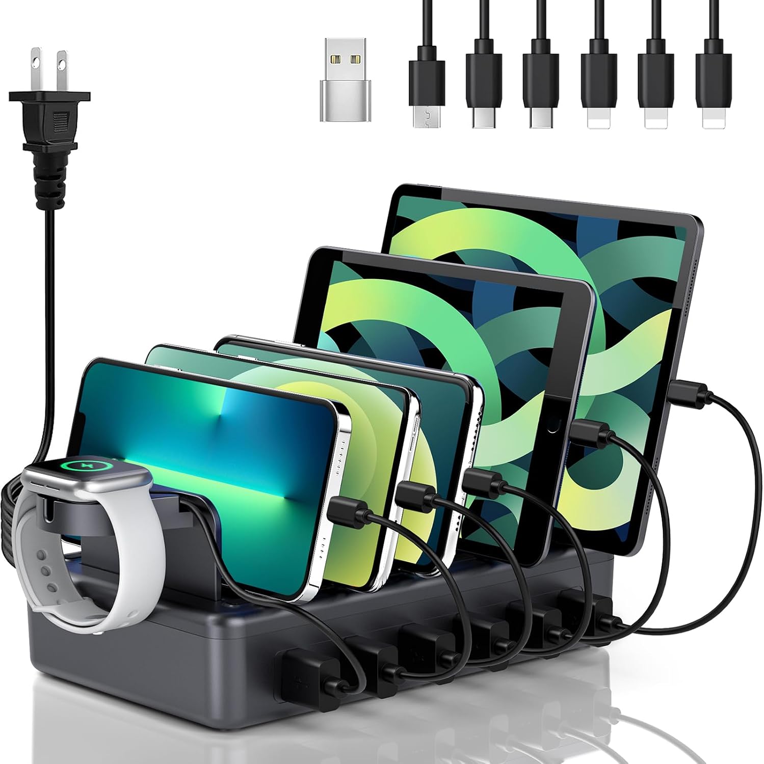Honcila 6-in-1 Charging Station