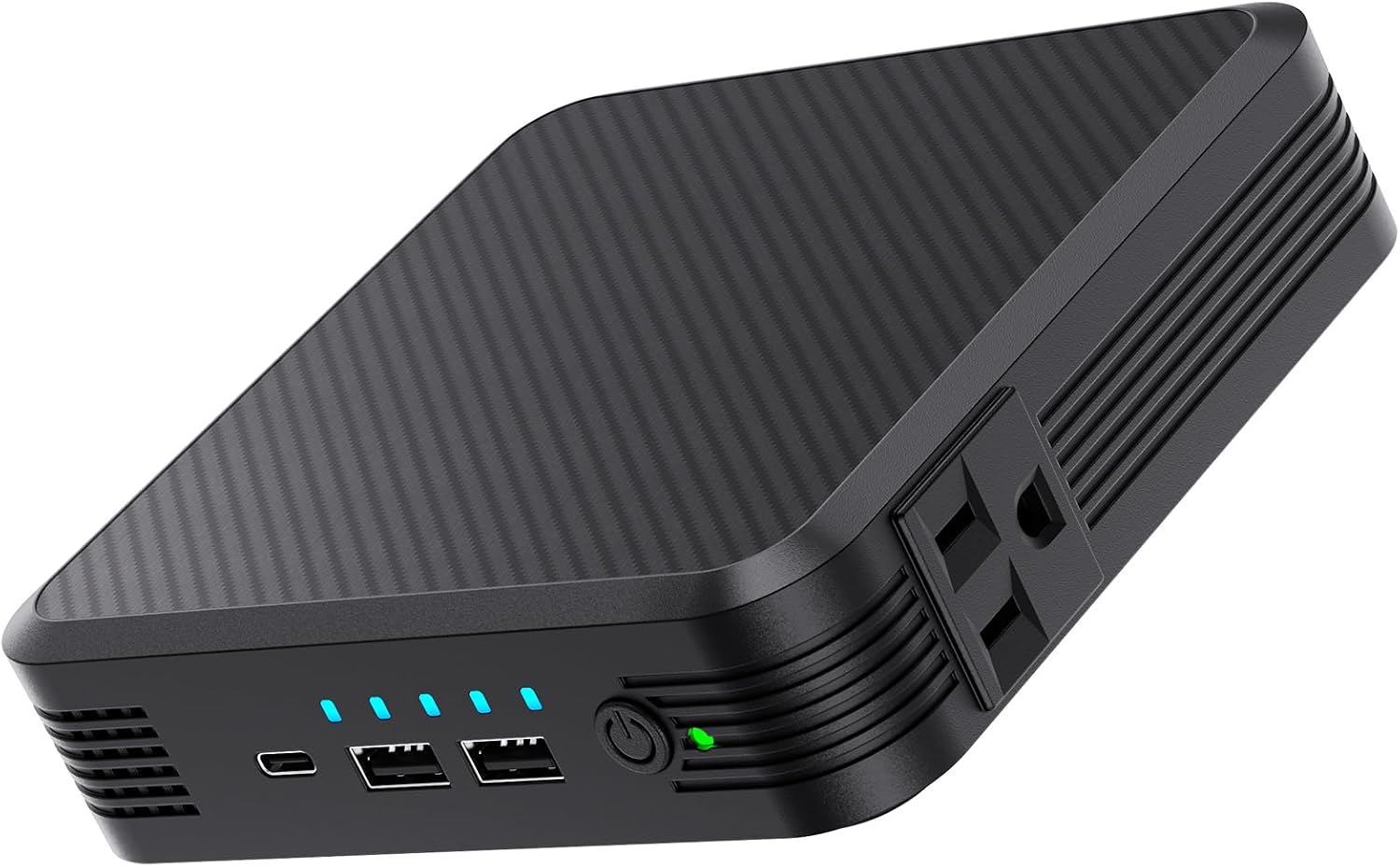 Portable Laptop Power Bank 100W AC Outlet, 72Wh/20000mAh with 65W PD USB C Portable Laptop Charger, External Battery Pack for MacBook, Notebooks, Laptops