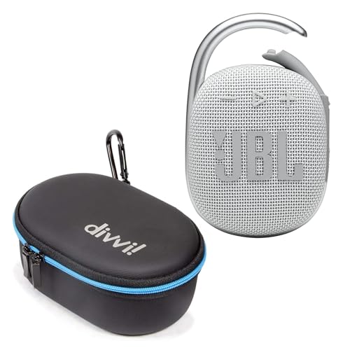 JBL Clip 4 (White) + divvi! Case
