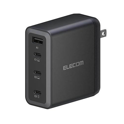 ELECOM 150W USB C Wall Charger Block