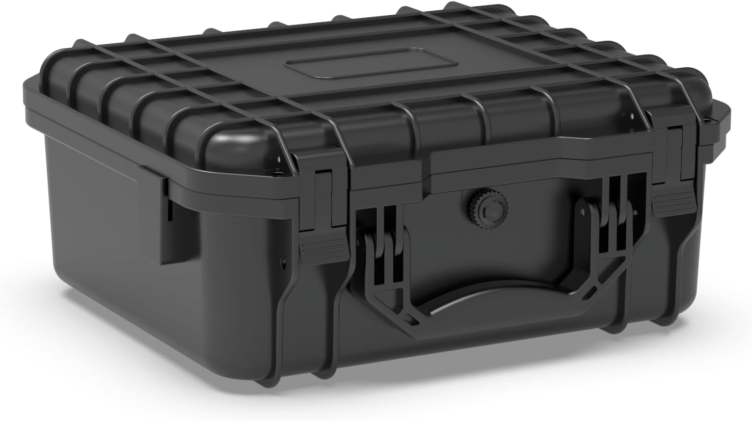Ant Mag Waterproof Hard Case, Interior Size L12.1*W10*H4.4in, with Customizable Foam Portable for Camera, Drone, Equipment, Tools, Protective Travel Case for Storage, Carrying, Black
