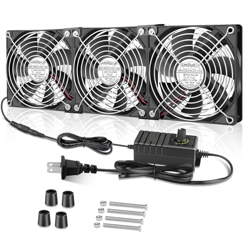 3X 120mm Computer Fan (AmRunJe)
