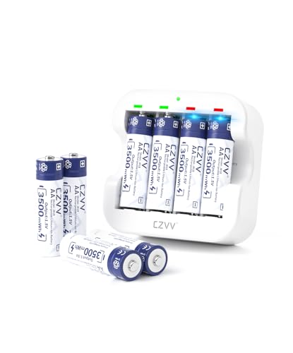 CZVV Lithium AA 8-Pack (White)