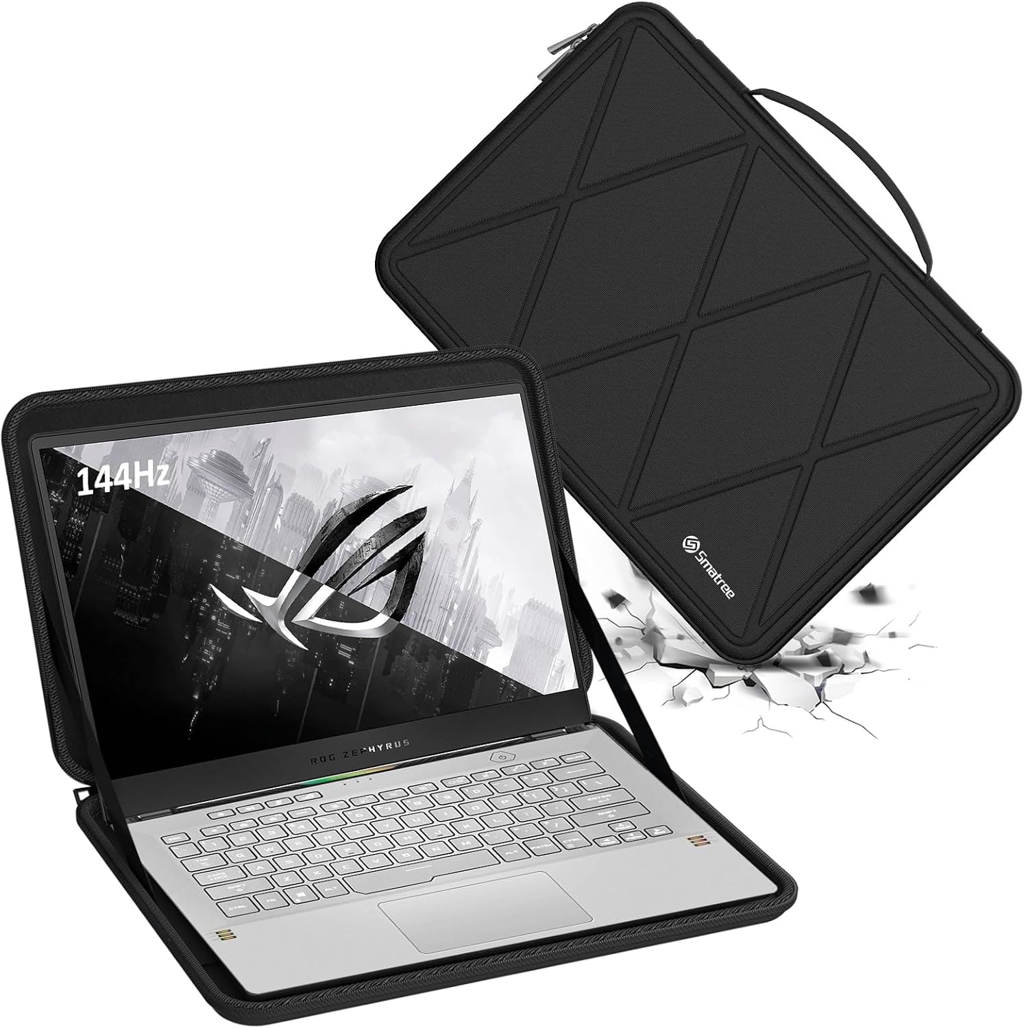 Smatree Hard EVA Protective Sleeve Case Compatible for 14 inch ASUS ROG Zephyrus G14 2025/2024/2023/2022, for ASUS ROG Zephyrus G14 Laptop Notebook Bag (X8253)