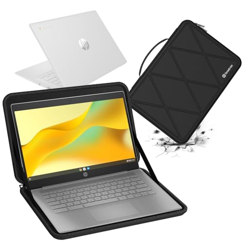 Smatree Hard EVA Protective Sleeve Case Compatible for 14 inch HP EliteBook 840 G6 Notebook PC, for 14 inch HP Chromebook 14a-ne0047nr Laptop Anti-Shock and Waterproof Bag (X8257)