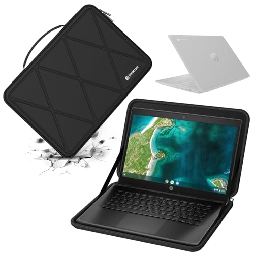 Smatree Hard EVA Protective Sleeve Case Compatible for 14 inch HP Fortis G11 Chromebook, 14 inch HP Fortis G10 Chromebook Laptop, Waterproof and Anti-Shock Bag (X8262)