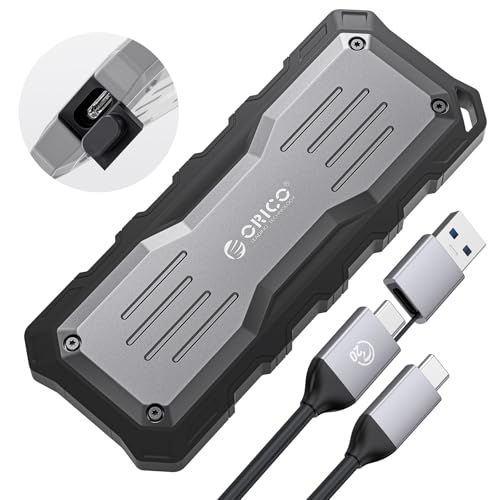 ORICO 2TB External SSD Up to 2000MB/s, Interface Extra Protection, Waterproof and Dust-Proof, Rugged and Reliable Outdoor Portable Solid State Drives for Action Camera, Smartphone, Laptop - O20