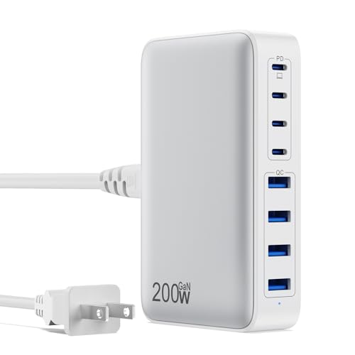 GKUTW USB C Charger 200W (Block)