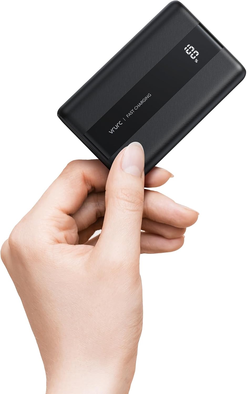 VRURC Power Bank,20000mAh Portable Charger Fast Charging,Compact Travel Essentail,4 Outputs 3 Inputs Battery Pack USB C for iPhone Series,Samsung,Android-Dark
