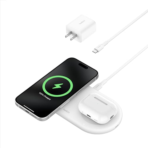 Belkin 2-in-1 Qi2 Pad