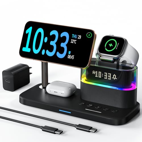 QUVFHE 5‑in‑1 MagSafe Station