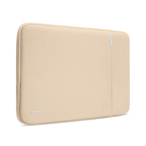 tomtoc 360 Protective Laptop Sleeve for 13-inch New MacBook Air M4/A3240 2025, M3/A3113, M2/A2681 M1/A2337 A2179 A1932, 13-inch MacBook Pro M2/A2686 M1/A2338, Water-Resistant Computer Case Bag
