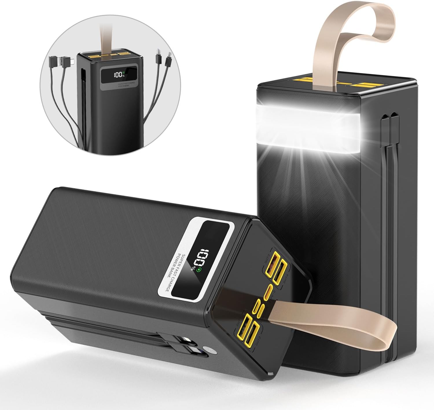 YMTHE 60000mAh Power Bank