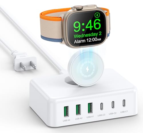 BOVICAS 125W USB C Fast Charger Hub
