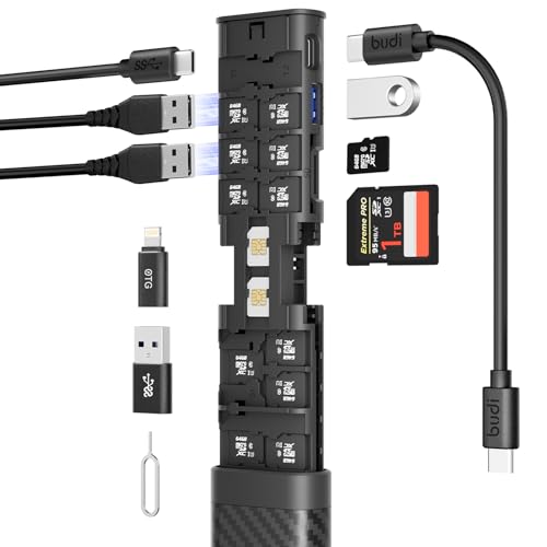 BUDI Multifunctional 10-in-1 USB C Hub